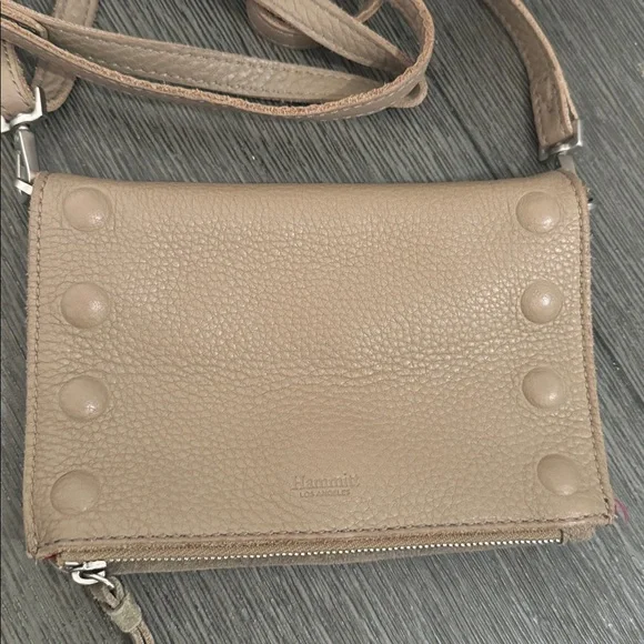 Hammitt Tan Leather Crossbody Bag - Picture 2 of 8